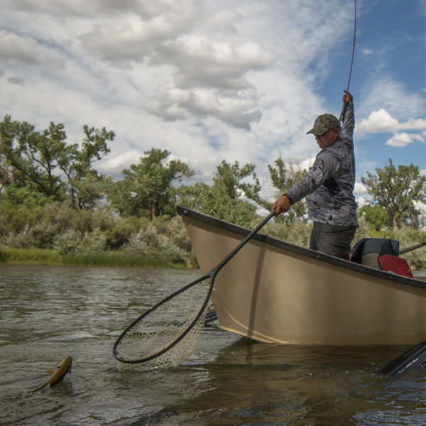 Guided Drift Boat Fly Fishing