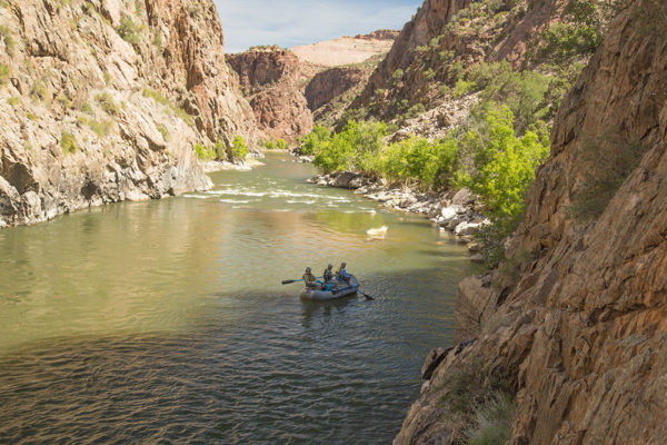 On the Raft - Fly Fishing the Gunnison Gorge