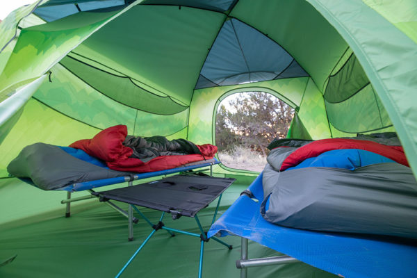 Tent Set-up at the Gunnison Gorge